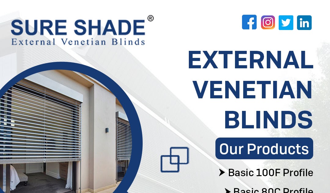 Stylish and Durable External Venetian Blinds