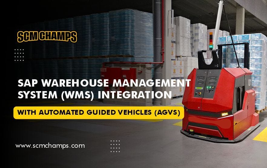 SAP Warehouse Management System (WMS) Integration with Automated Guided Vehicles (AGVs) | by SAP Digital Supply Chain Consulting Company. | Sep, 2024 | Medium