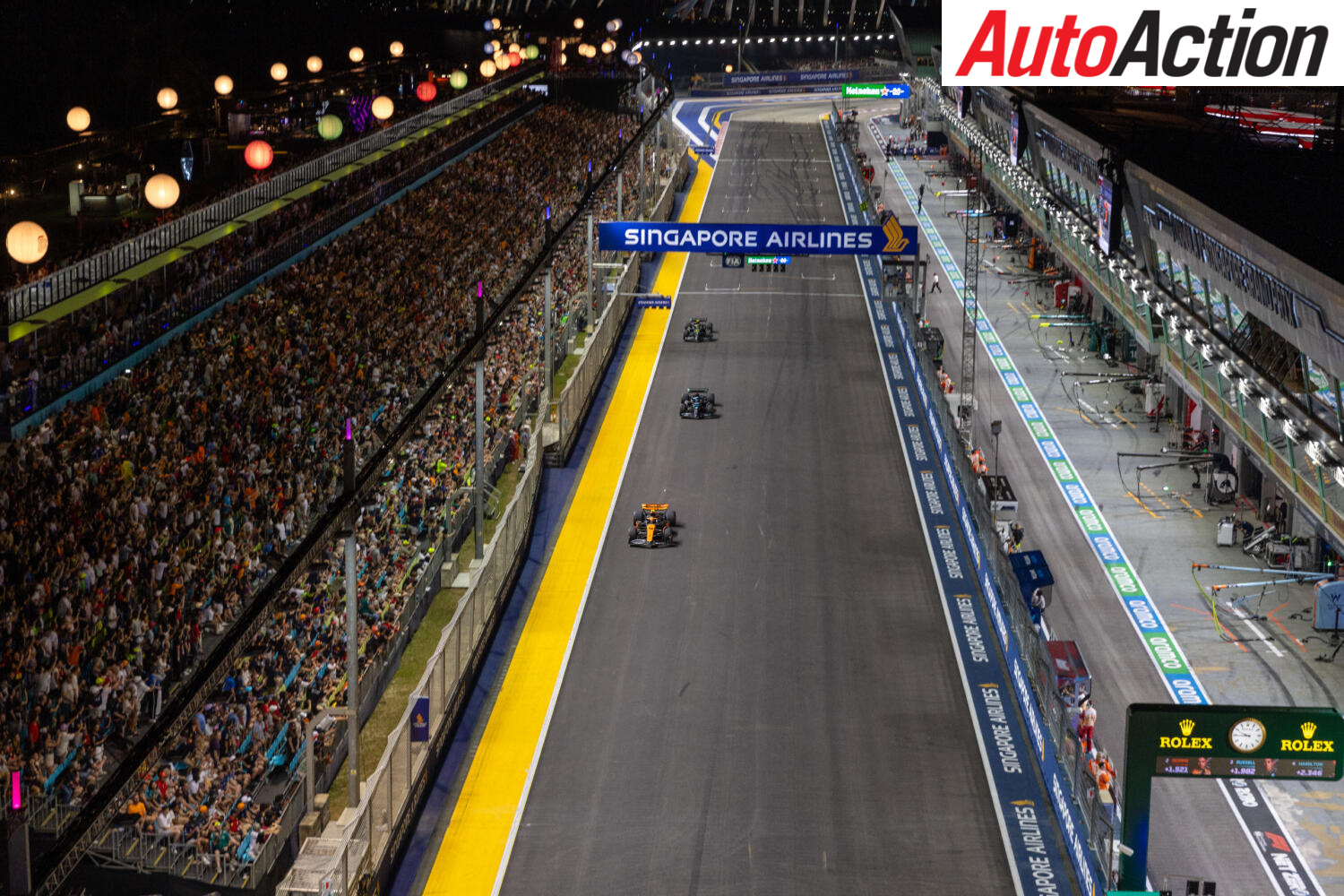 New looks and DRS zone for Singapore F1 night race - Auto Action