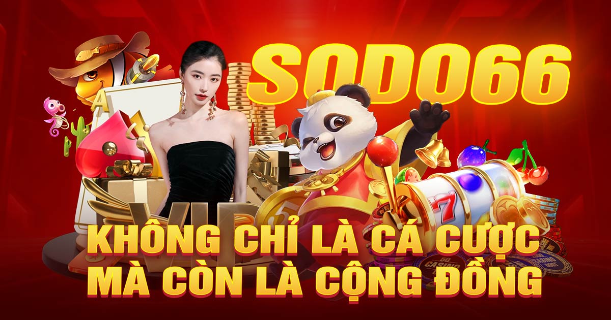 SODO66 SỐ ĐỎ CASINO Cover Image