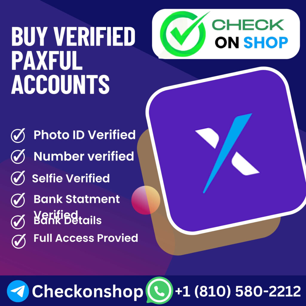 Buy Verified Paxful Accounts -100% Fully Verified Reliable