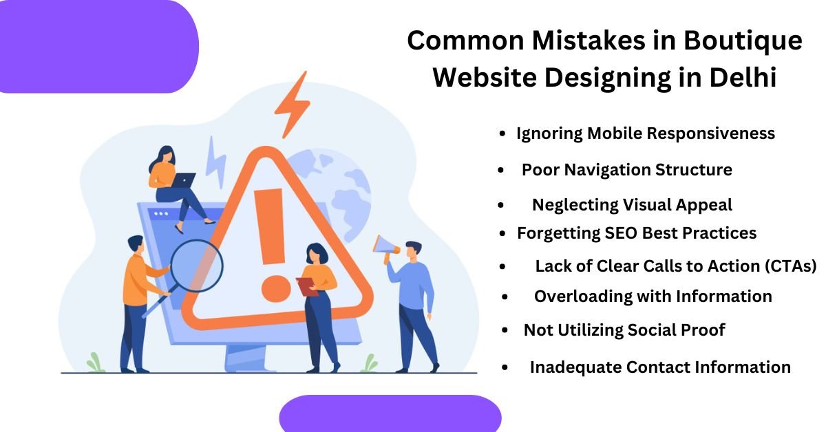 Common Mistakes In Boutique Website Designing In Delhi | FACTOFIT