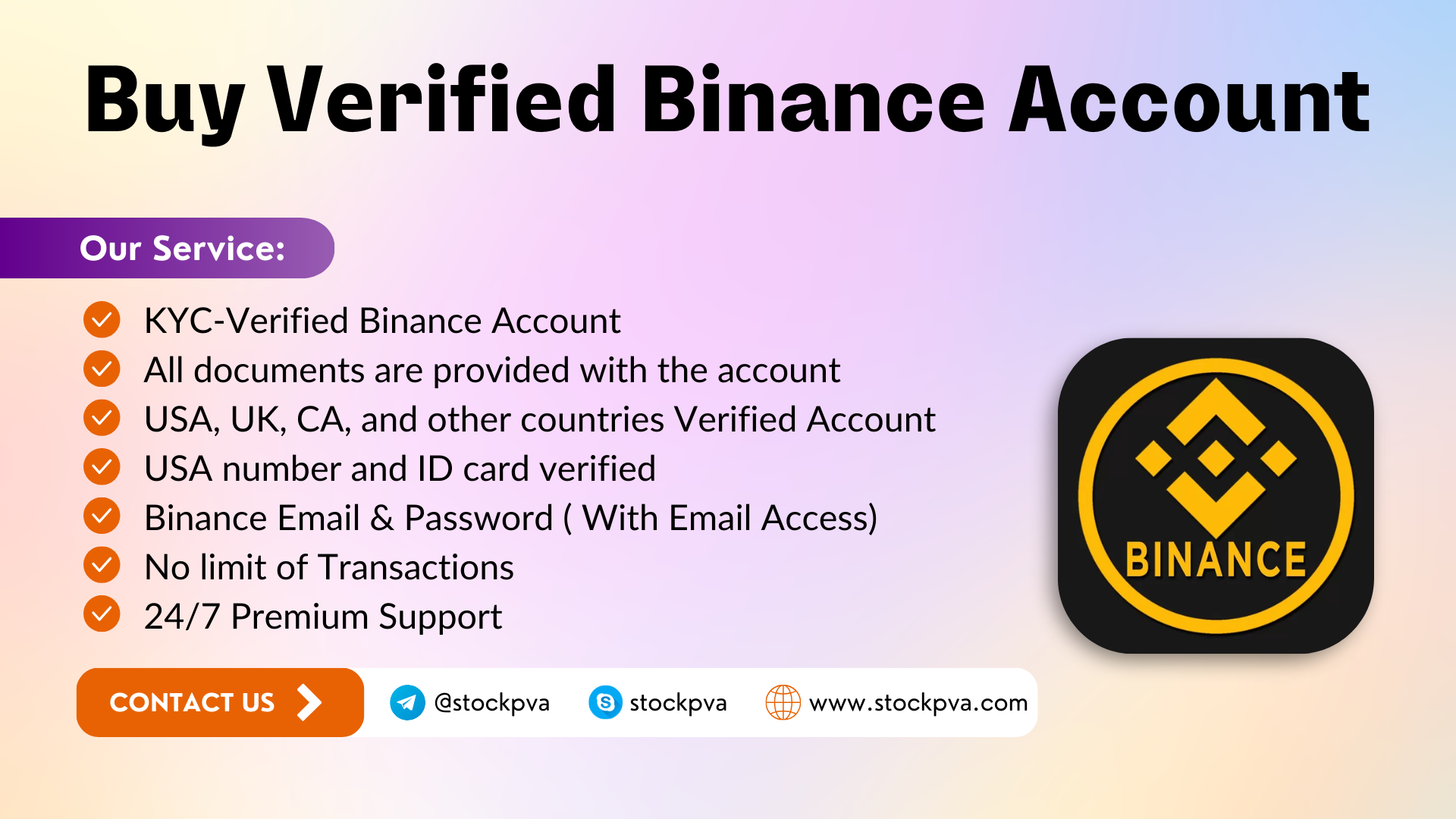 Buy Verified Binance Accounts Cover Image