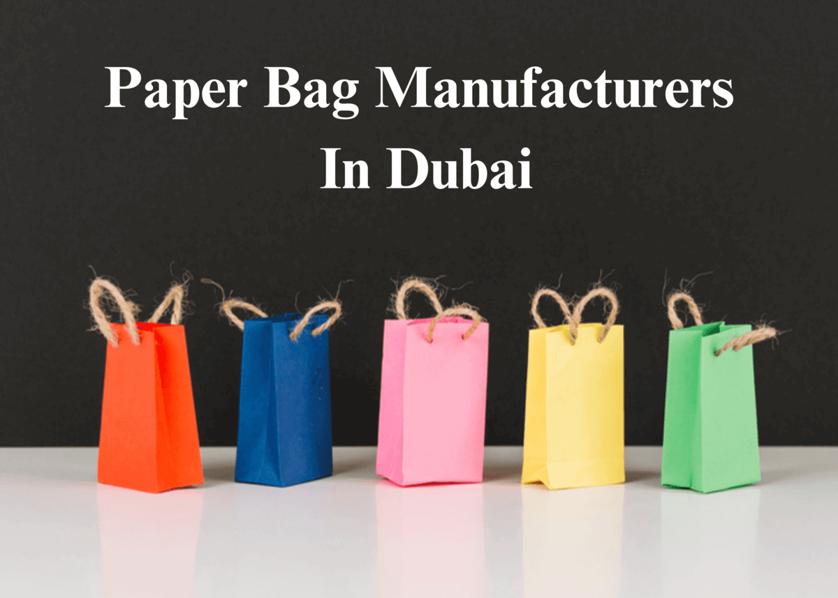 Paper Bag Manufacturers & Suppliers in Dubai, UAE