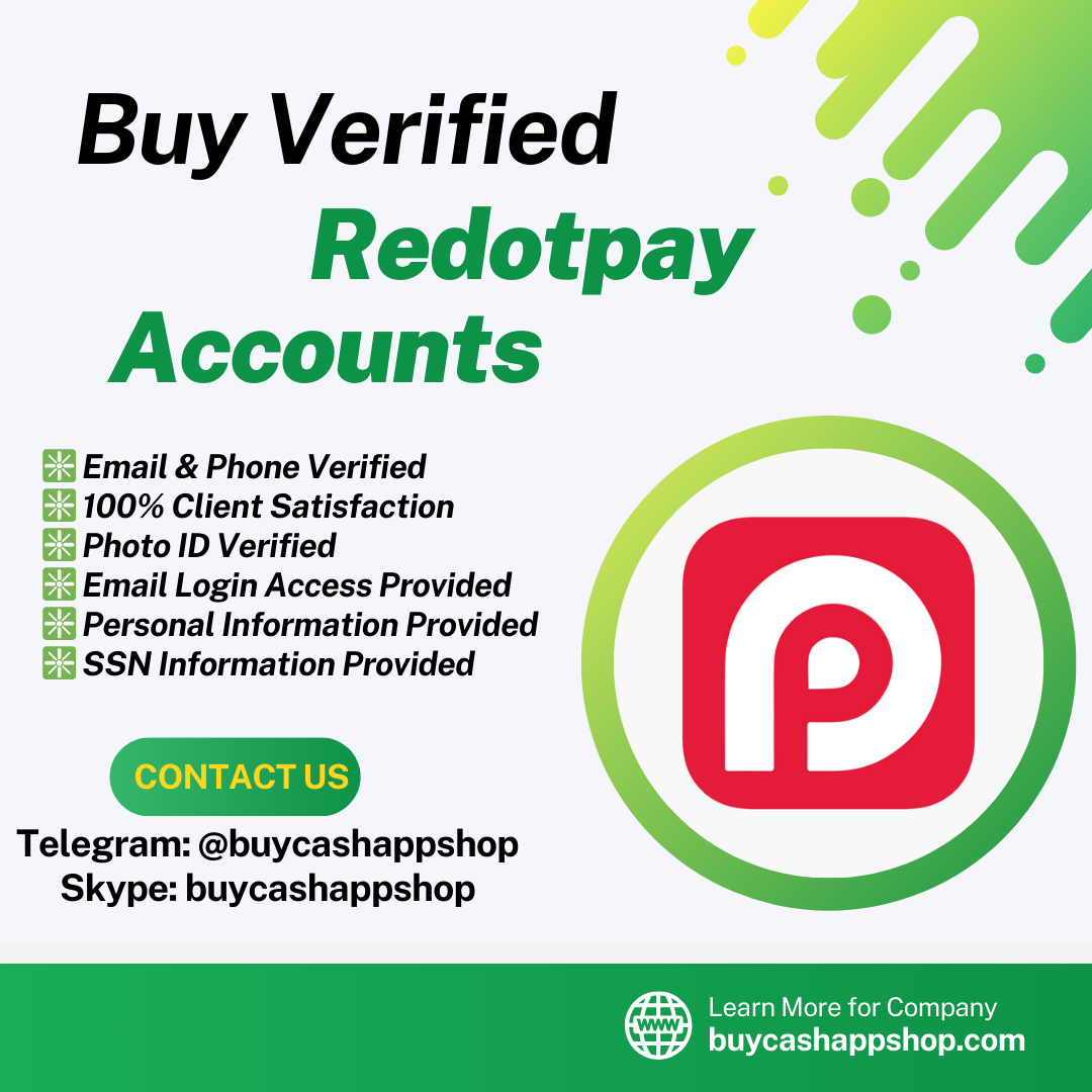 Buy Verified RedotPay Accounts - Buy Cash App Shop