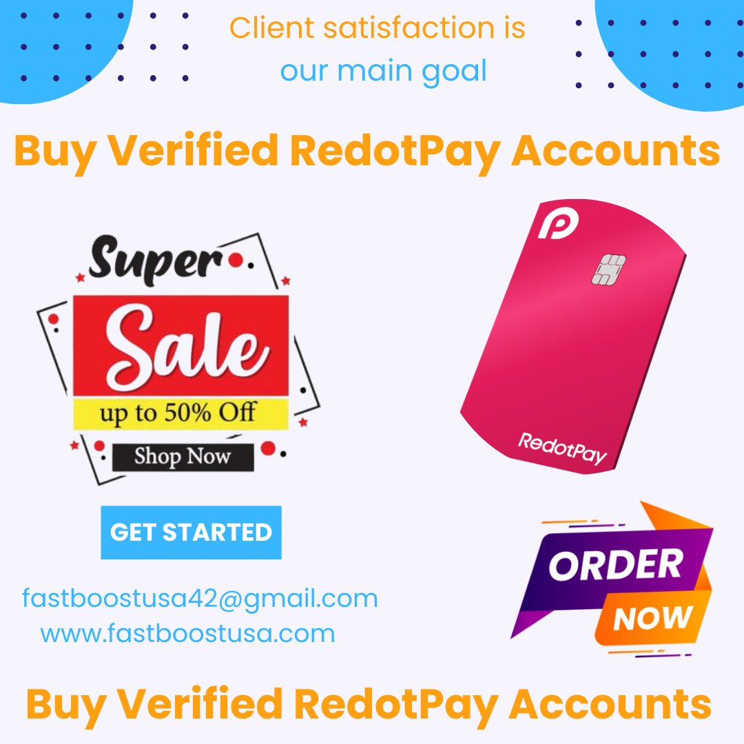 Buy Verified RedotPay Accounts | Payment Solutions 2024