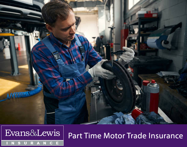 Part Time Motor Trade Insurance Policies from £39.25 Per Month