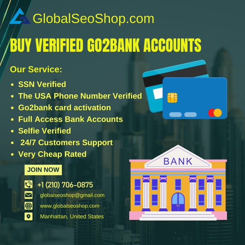 Unlock Seamless Transactions: Purchase Verified Go2Bank Accounts Today! | by Buy Verified PayPal Accounts | Medium