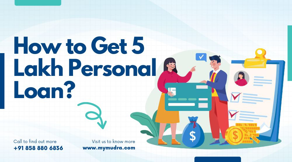 Apply for a ₹5 Lakh Personal Loan with Flexible EMIs