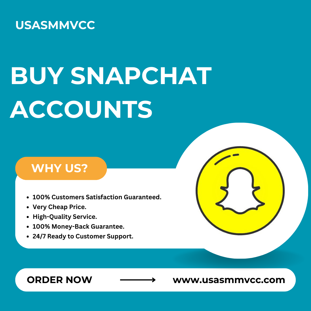 Buy Snapchat Accounts - New/Old 100% Best Quality Accounts