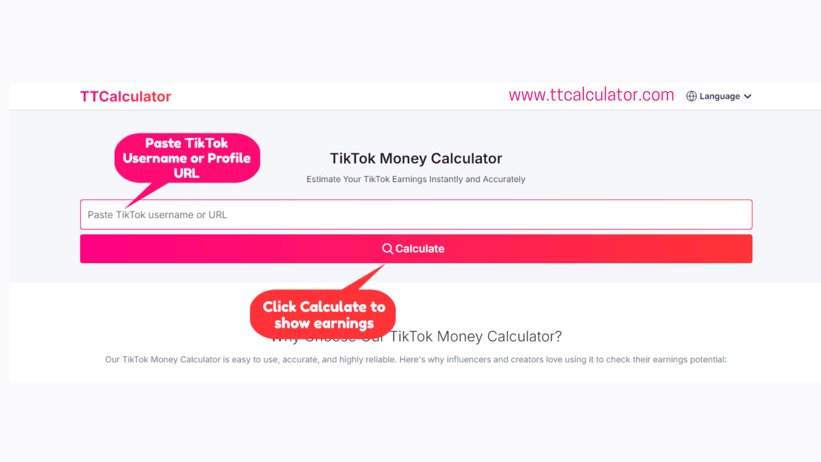 TTCalculator TikTok Calculator Cover Image