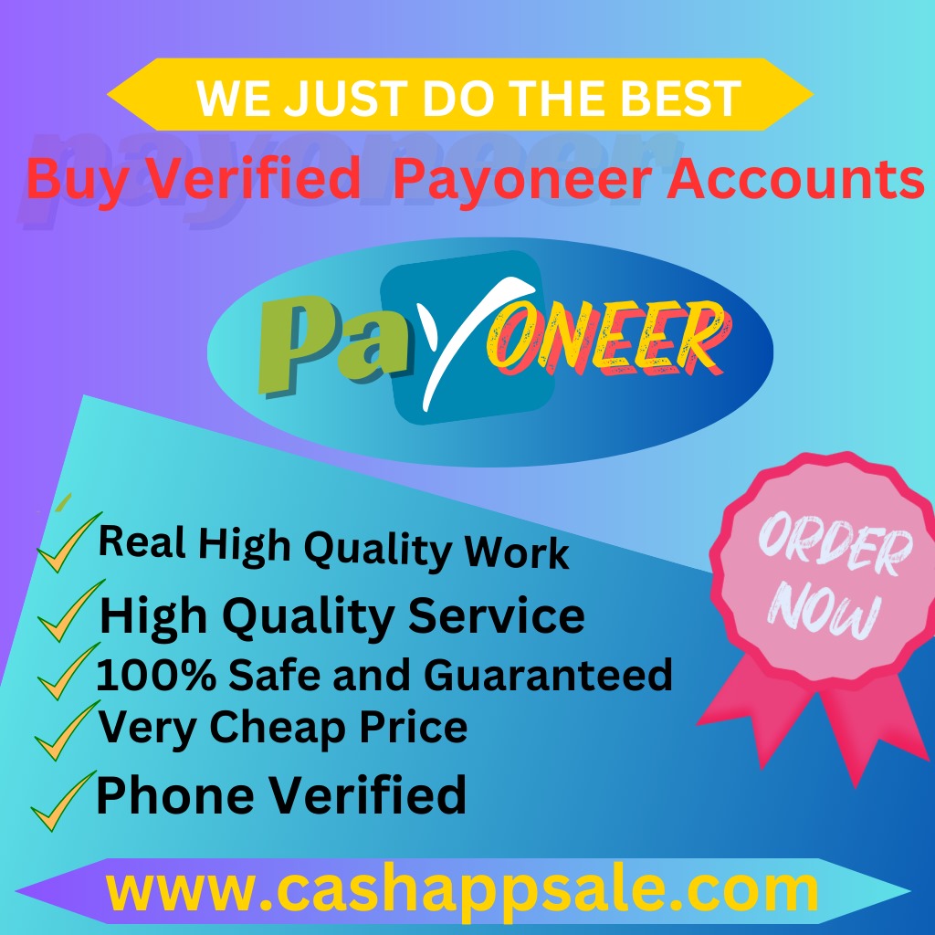 Buy Verified Payoneer Account - Best service provider