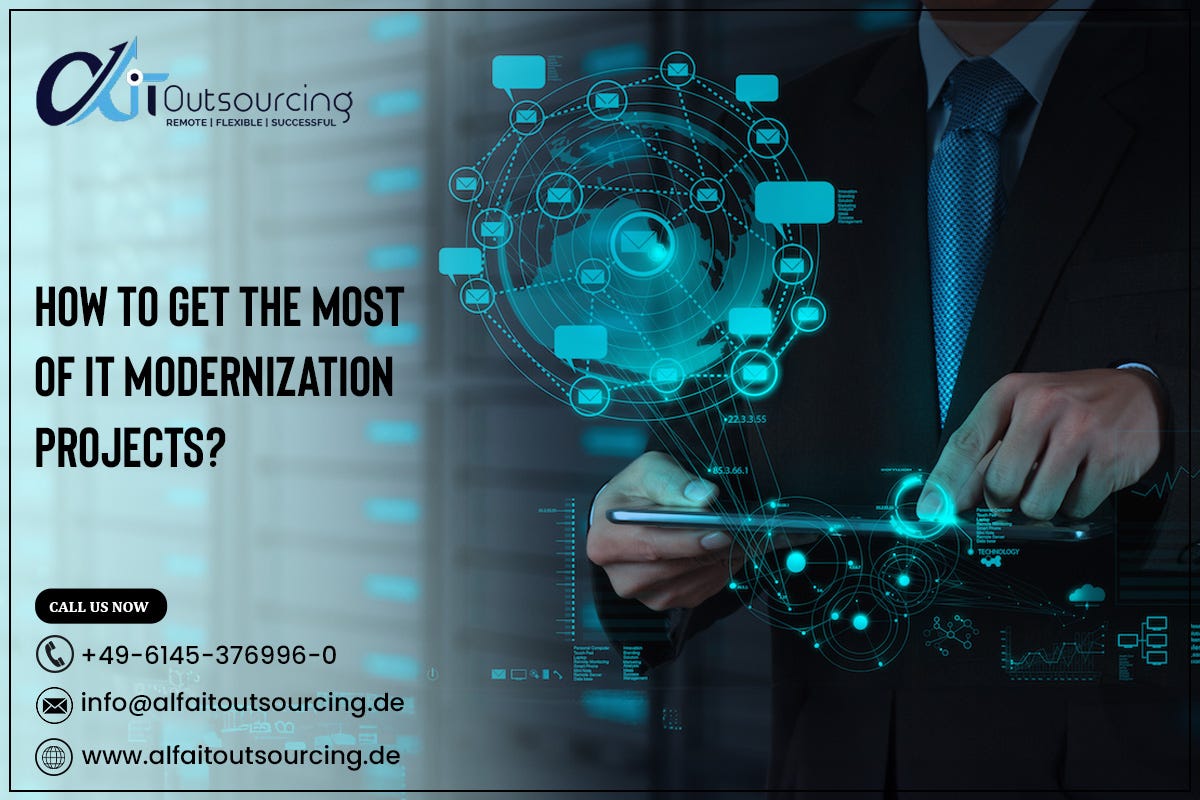 How to Get the Most of IT Modernization Projects? | by Alfa IT-Outsourcing | Oct, 2024 | Medium