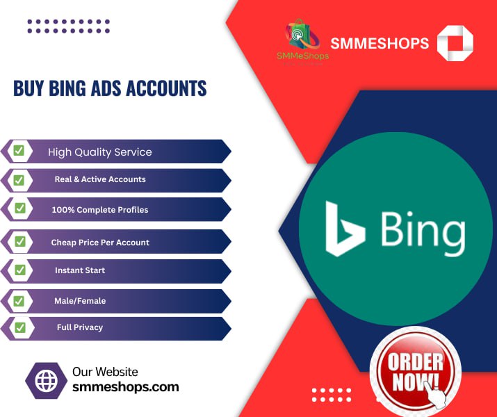 Buy Bing Ads Accounts from SMMeSHOPS