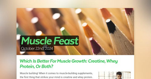 Muscle Feast | Smore Newsletters