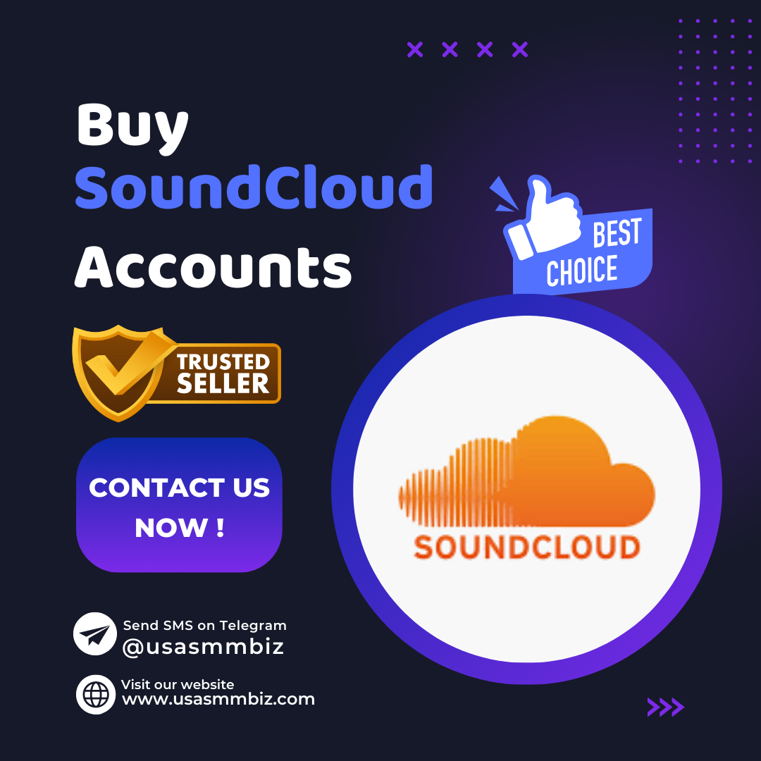 Buy SoundCloud Accounts - USASMMBIZ