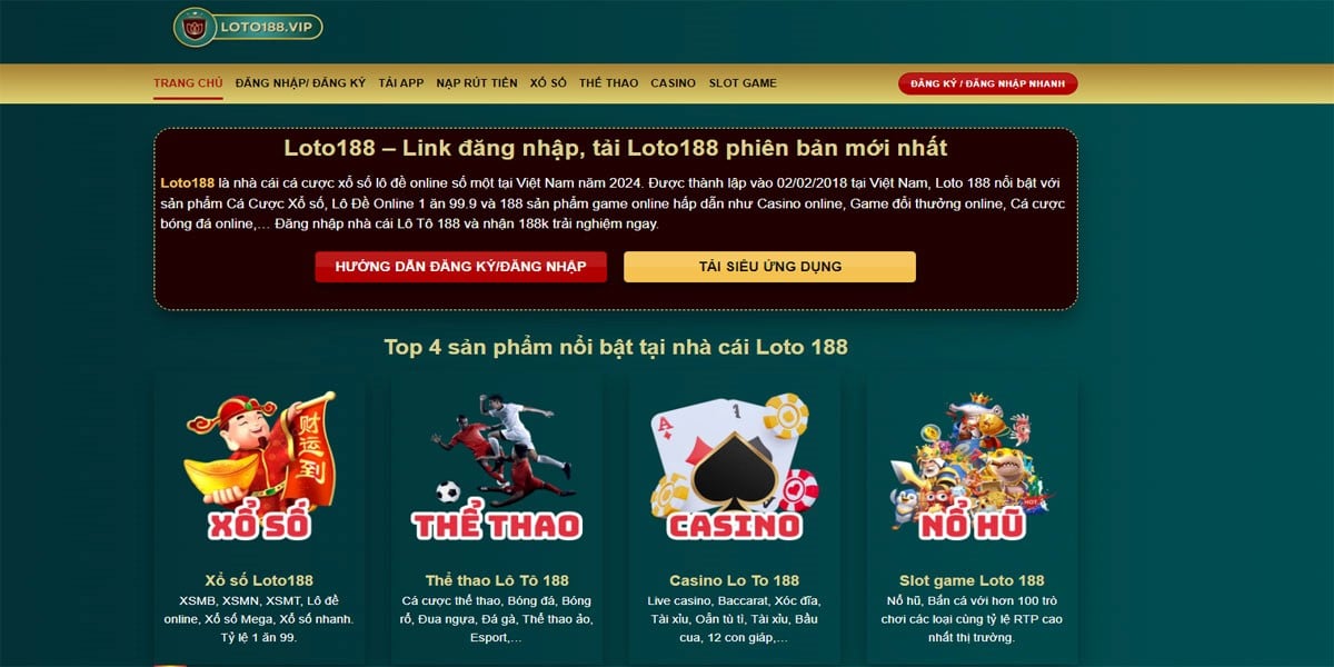 Loto188 Đăng Nhập Cover Image