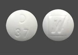 Demerol 100 mg( D 37 W Round White Pill)