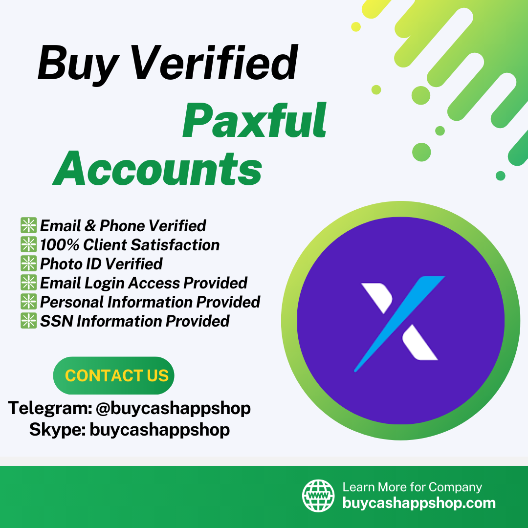 Buy Verified Paxful Accounts - Buy Cash App Shop