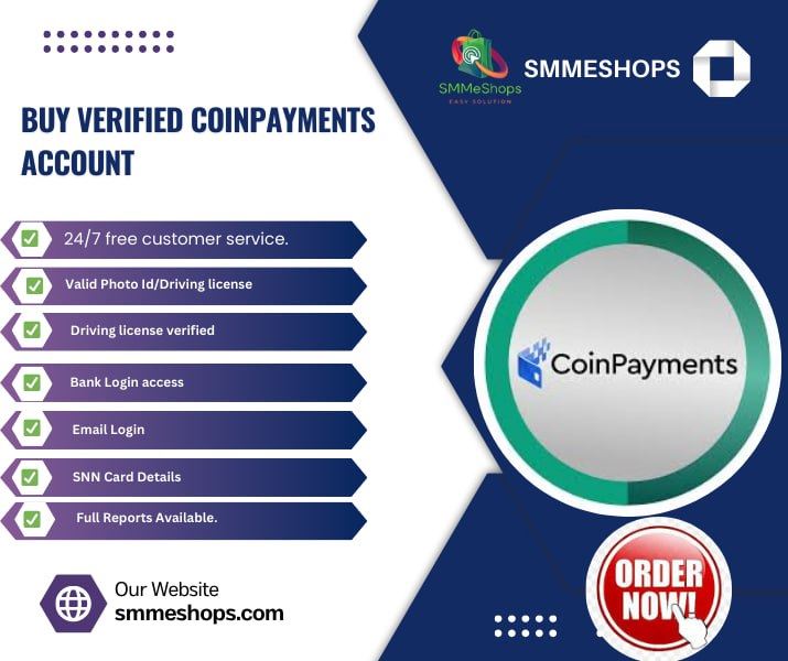 Buy Verified Coinpayments Account - Secure & Trusted