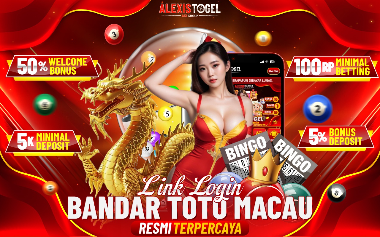 ALEXISTOGEL Link Login Bandar Toto Macau Resmi Terpercaya Hadiah Terbesar Cover Image