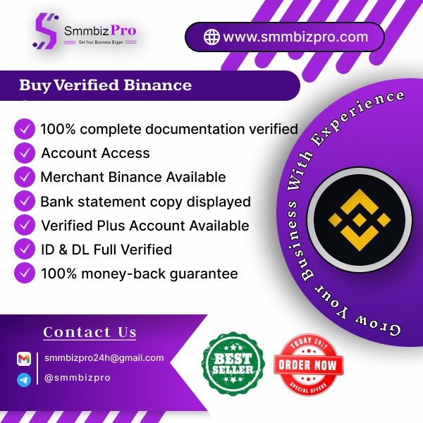 Buy Verified Binance Accounts - Smm Biz Pro