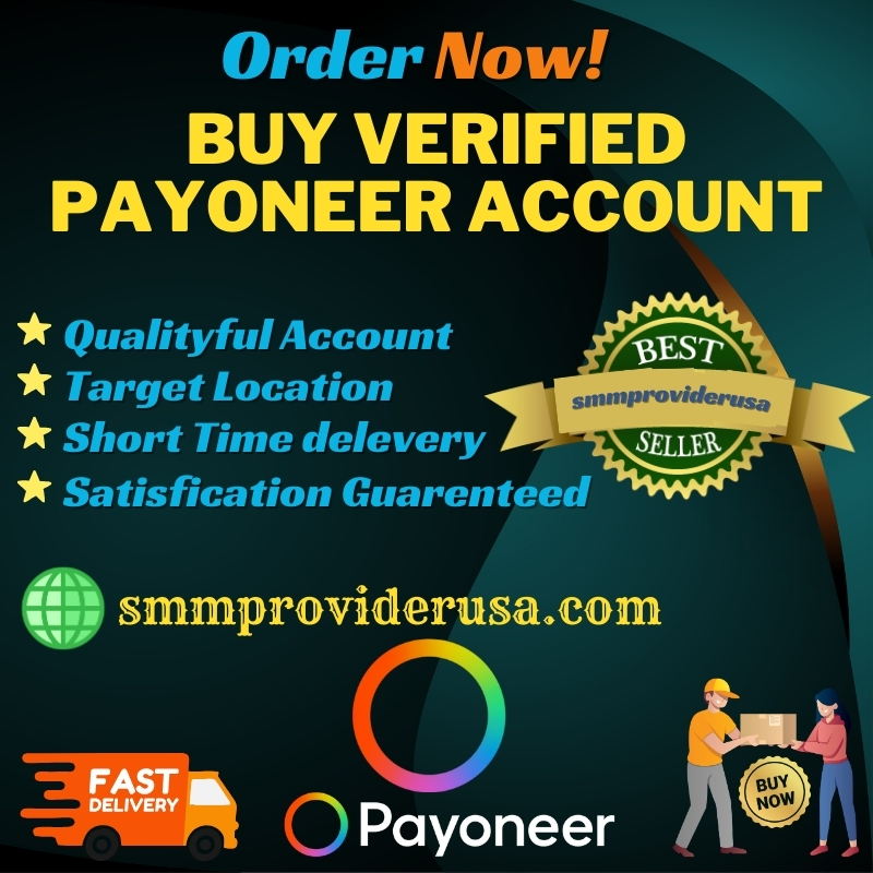 Buy Verified Payoneer Account Top Seller 2024