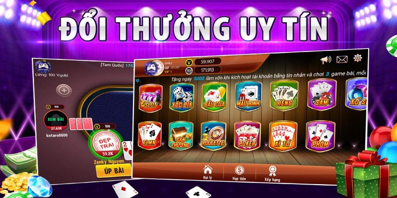 Top game bài đổi thưởng qua ngân hàng được yêu thích 2024