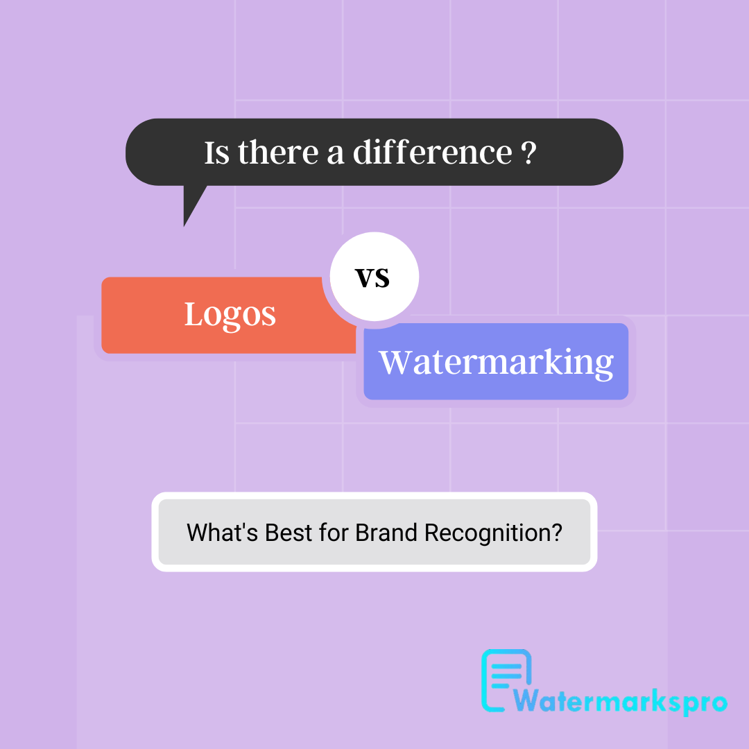 Logos vs. Watermarks: What's Best for Brand Recognition? - Watermarks Pro