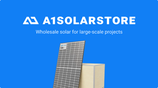 Commercial Solar Panels for sale | Buy online right now - A1 SolarStore