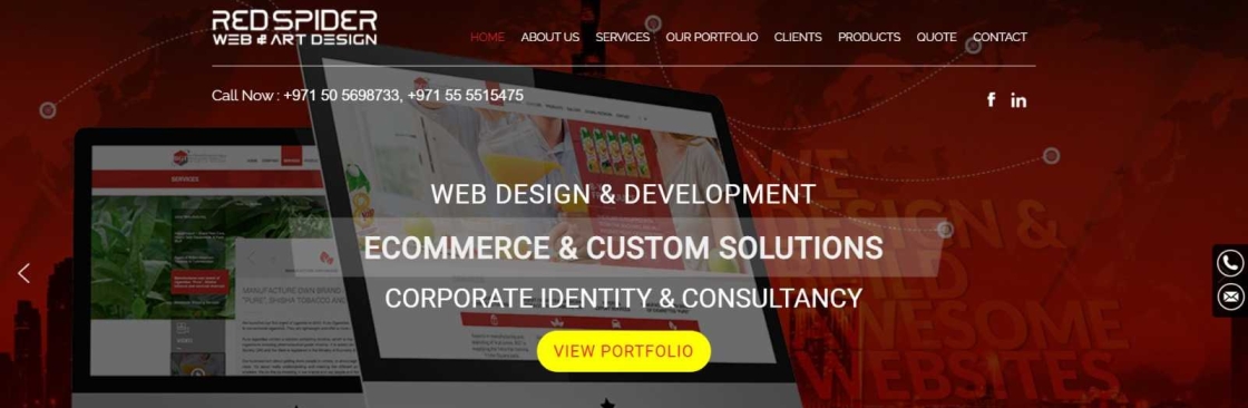 RedSpider Web and Art Design Agency Cover Image