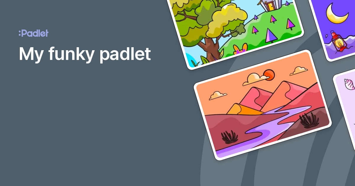 My funky padlet