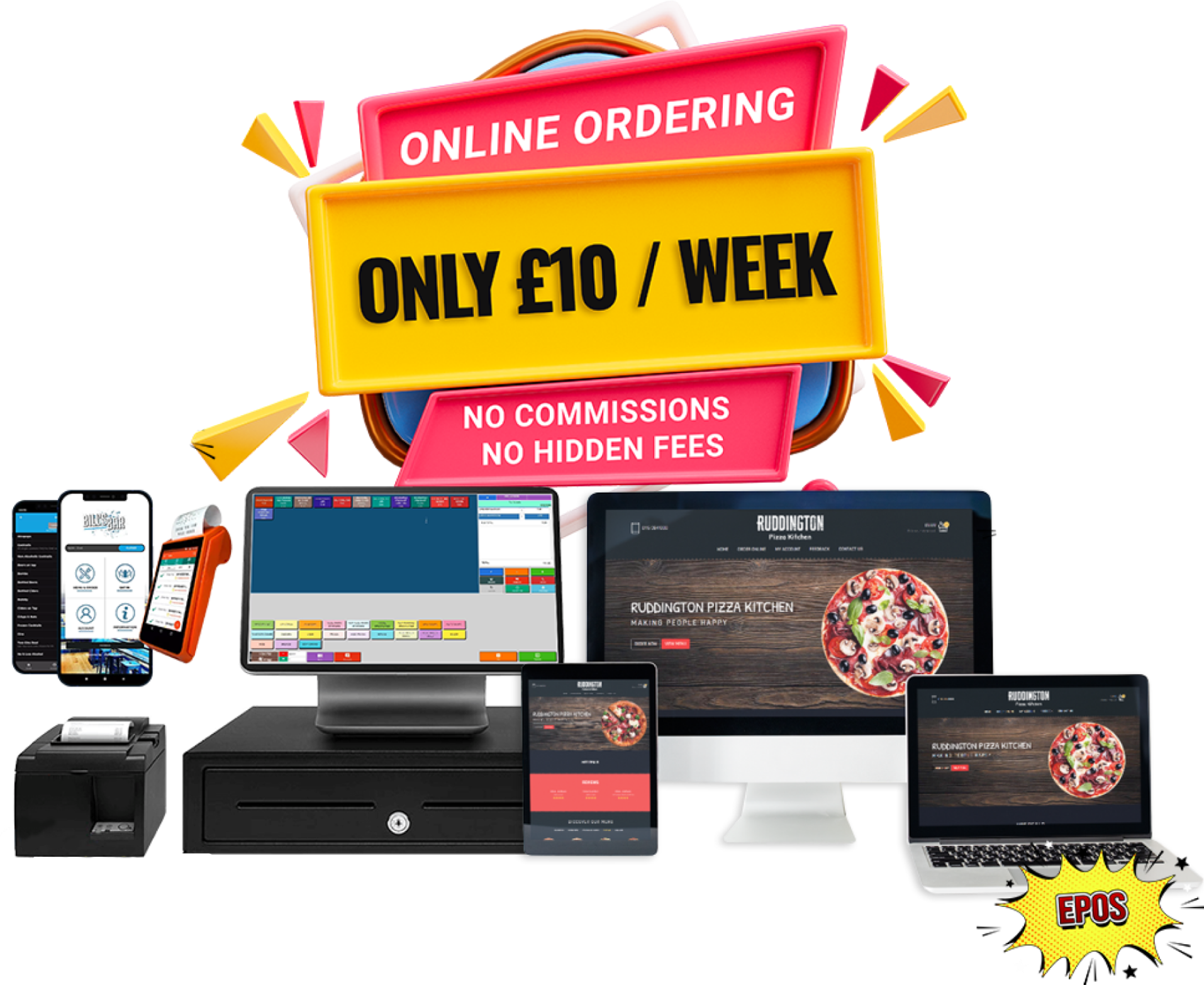 Online Takeaway Ordering System & Mobile Apps & EPOS