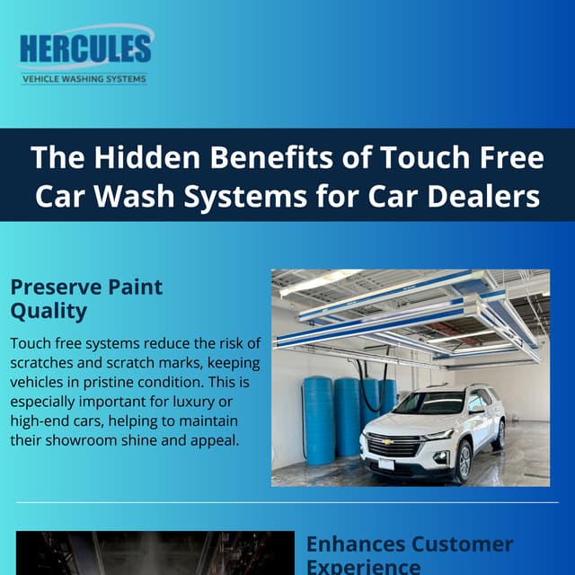 The Hidden Benefits of Touch Free Car Wash Systems for Car Dealers | PDF | Free Download