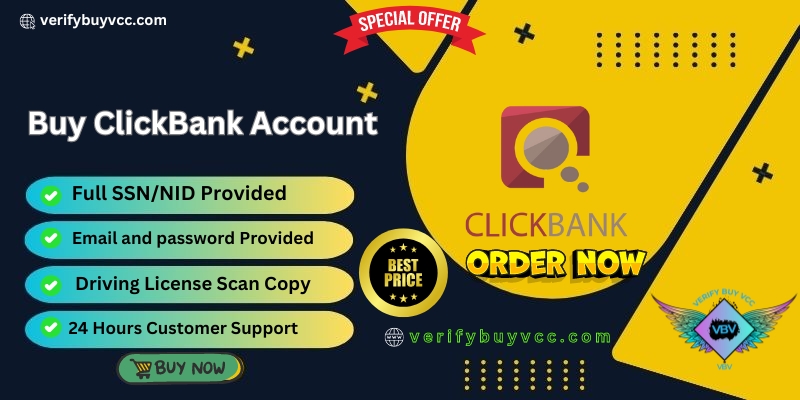 Buy ClickBank Account - With Documents