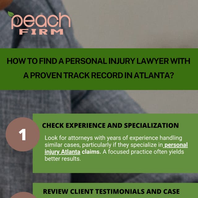 How to Find a Personal Injury Lawyer with a Proven Track Record in Atlanta? | PDF | Free Download