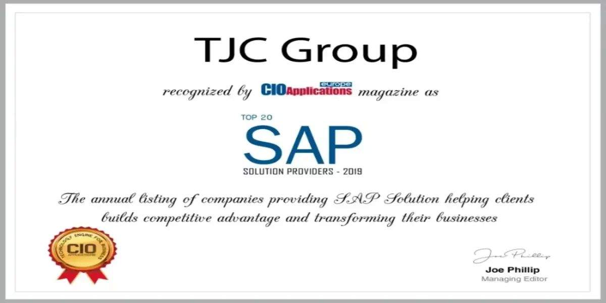 SAP Solutions Companies | TJC Group