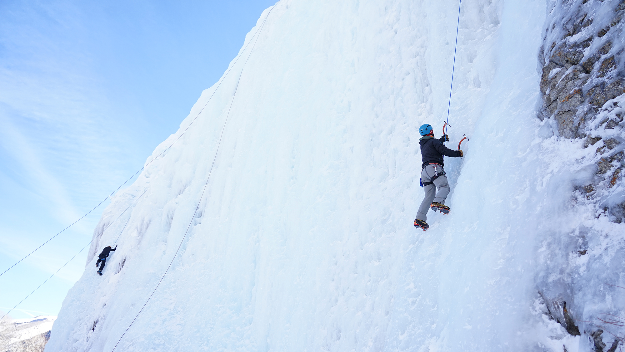 Privately Guided Ice Climbing