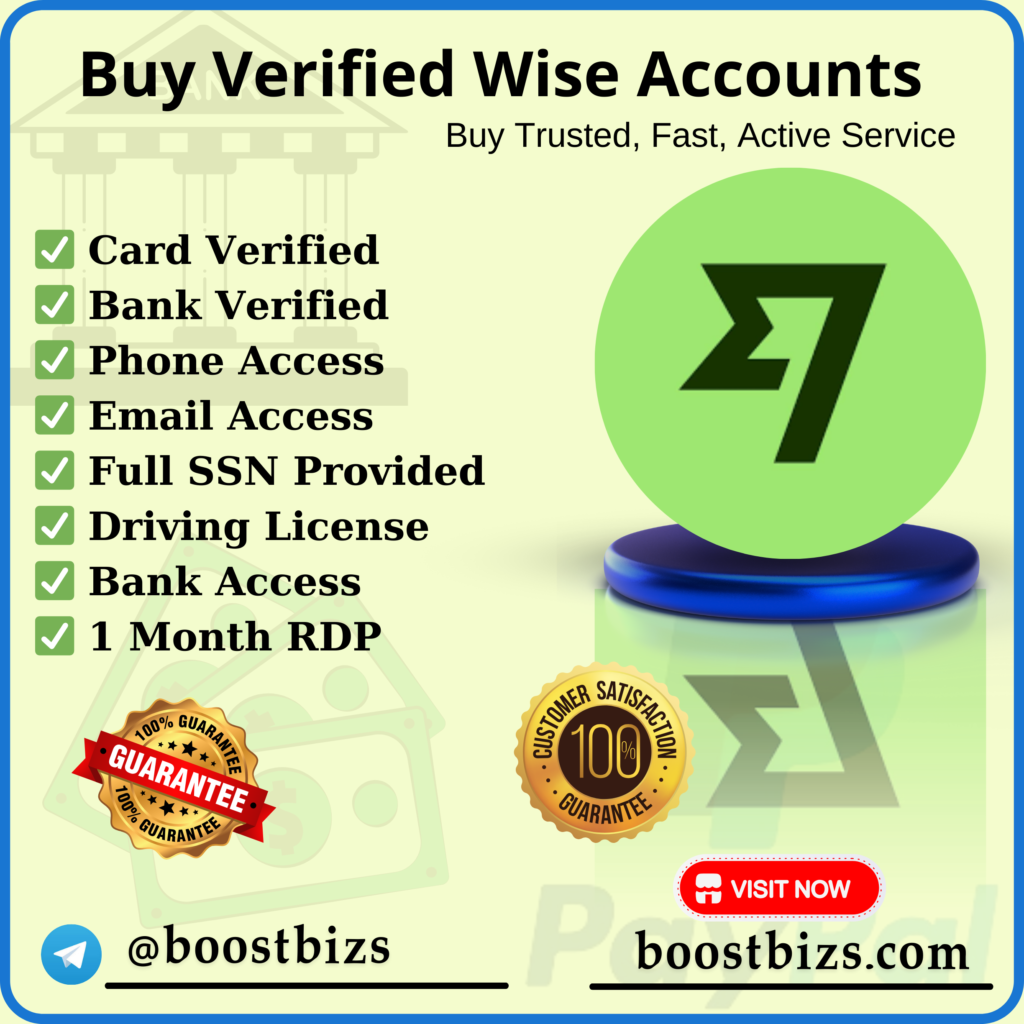 Buy Verified Transferwise Accounts - BOOSTBIZS