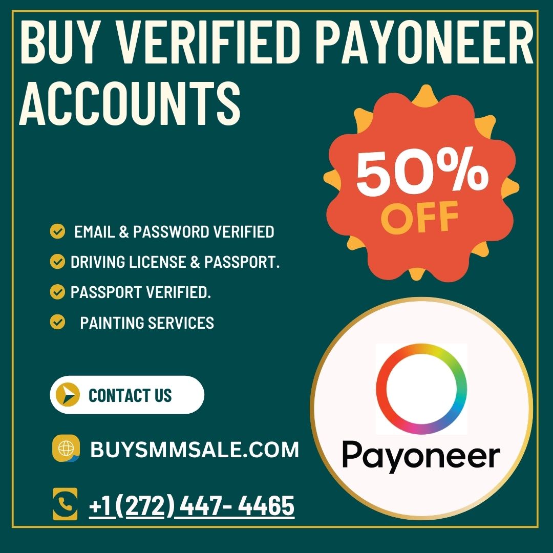 Buy Verified Payoneer Accounts - 100% Safe Documents verifi