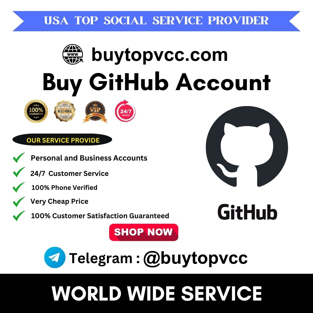 Buy GitHub Account - Buy Top VCC