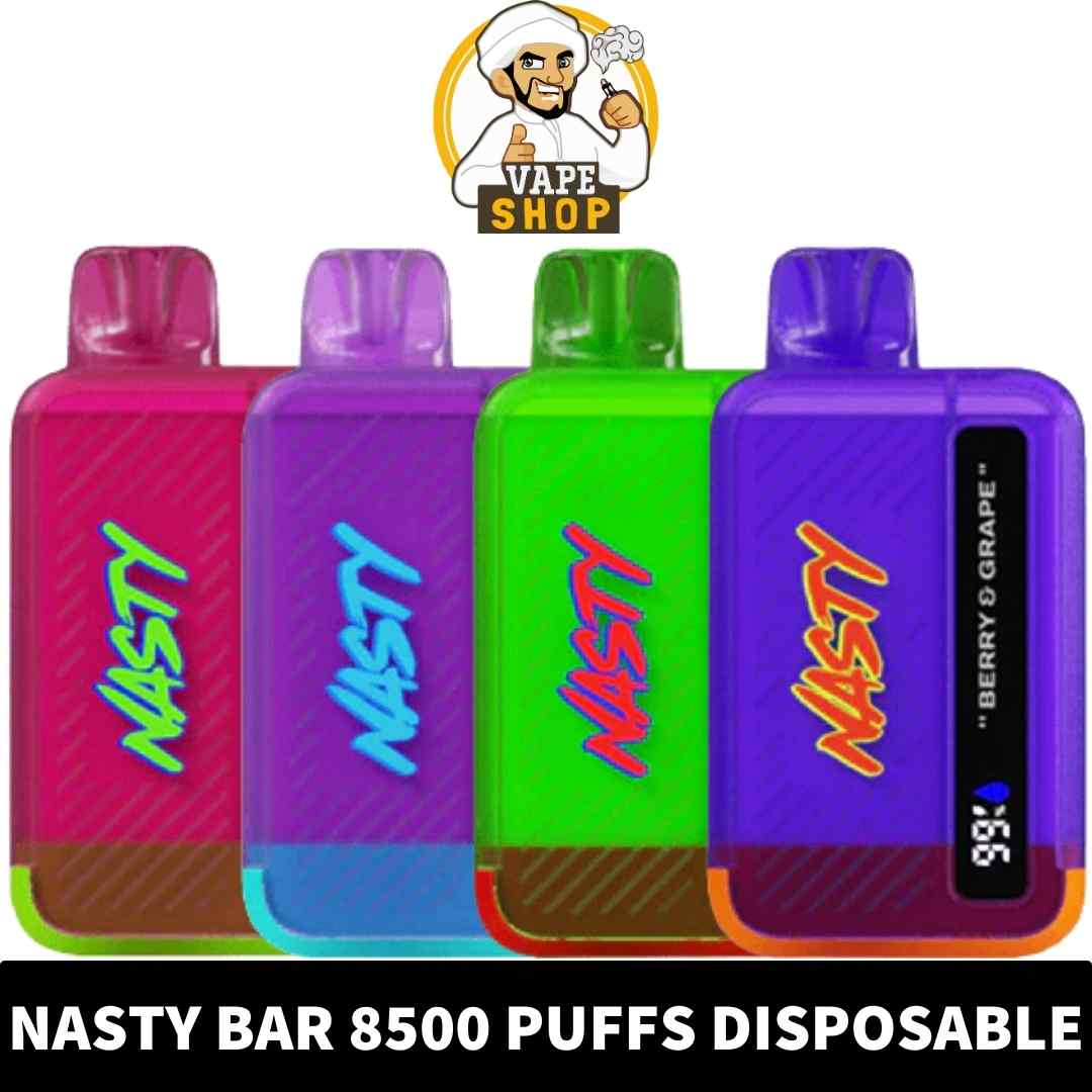 NASTY Bar 8500 Puffs Disposable Vape 50MG & 20MG in UAE