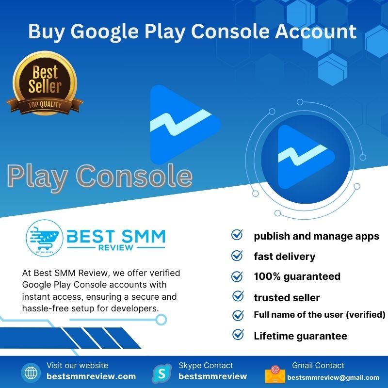 Buy Google Play Console Account - Best SMM Review