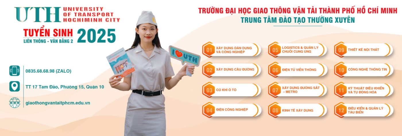 Trường Đại học Giao thông vận tải TPHCM Cover Image