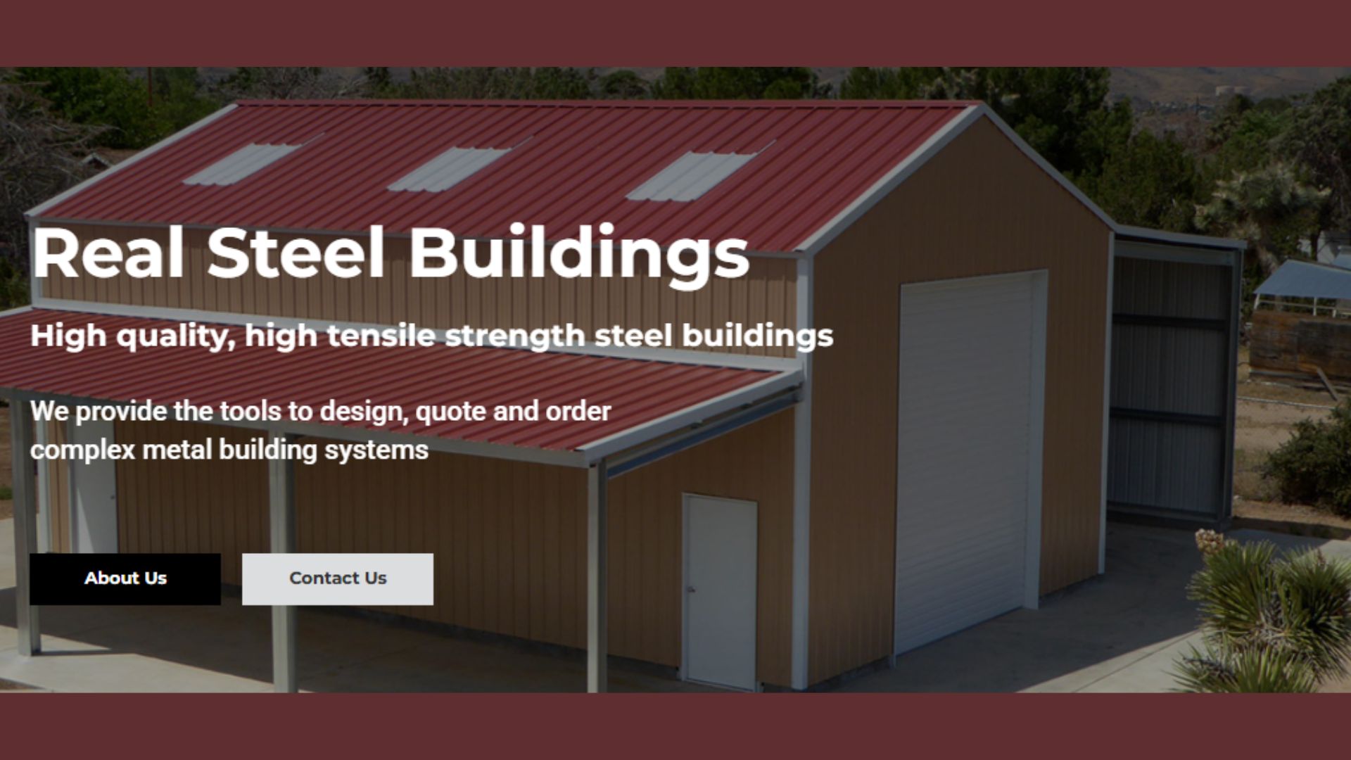 Real Steel Buildings Cover Image