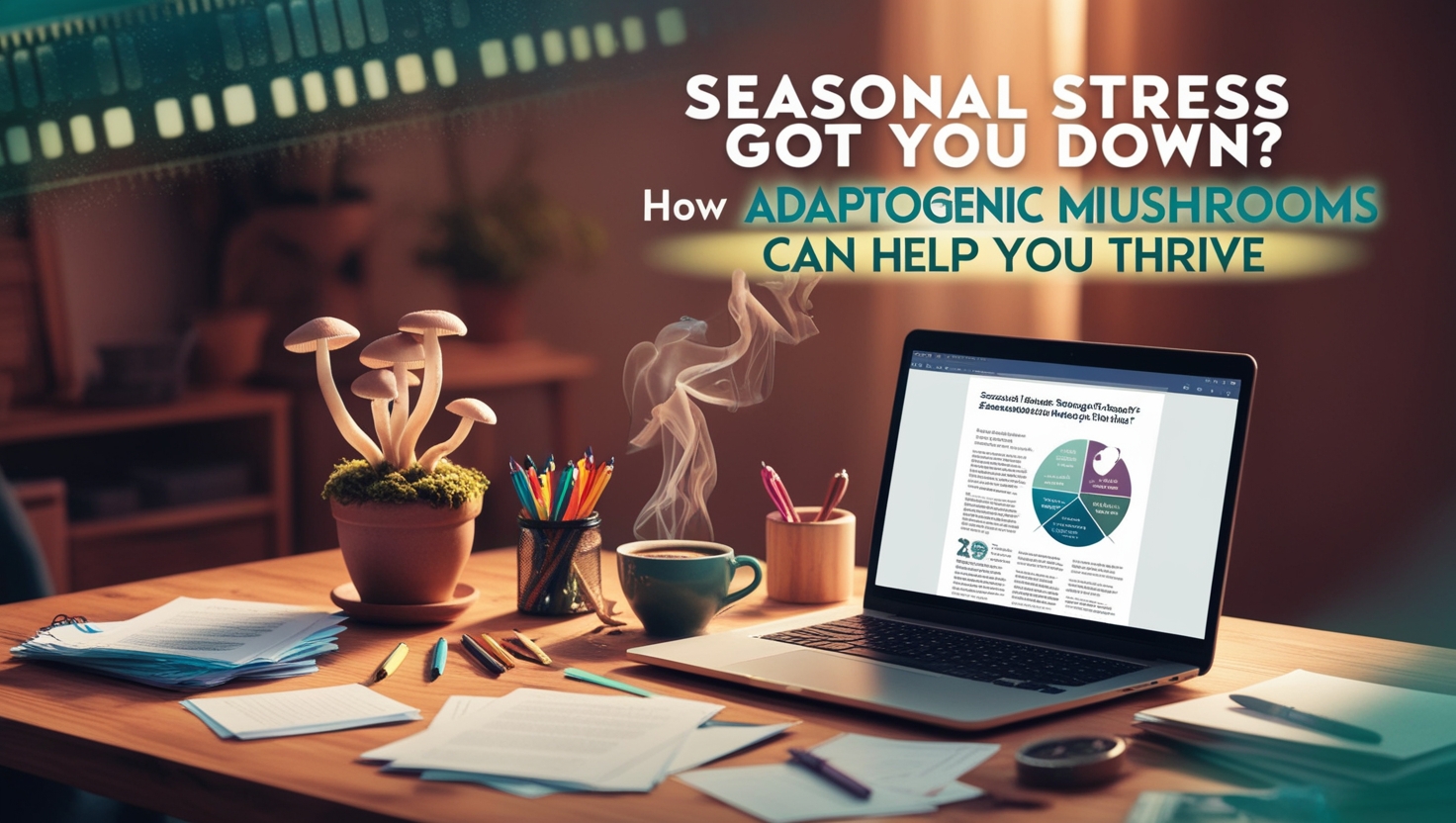 How Adaptogenic Mushrooms Can Help You Thrive Seasonal Stress