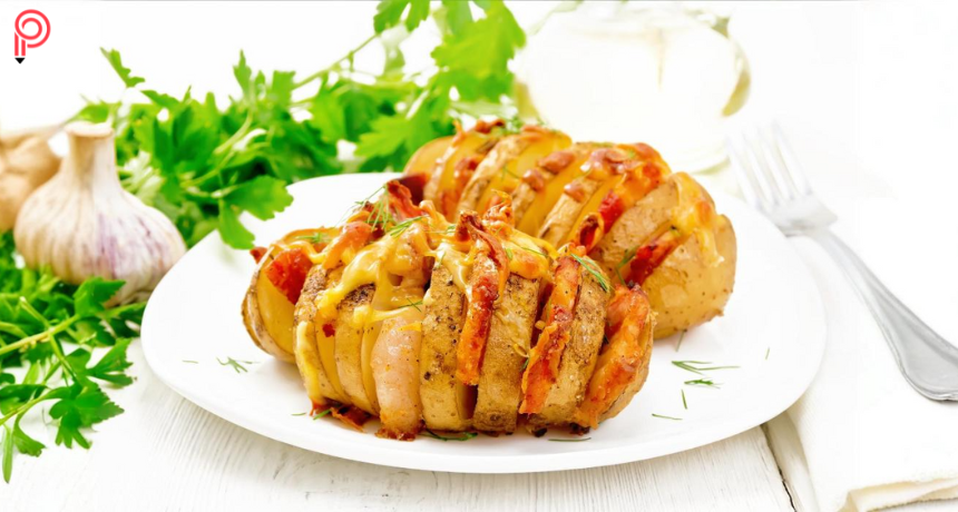 Easy Holiday Hasselback Potatoes