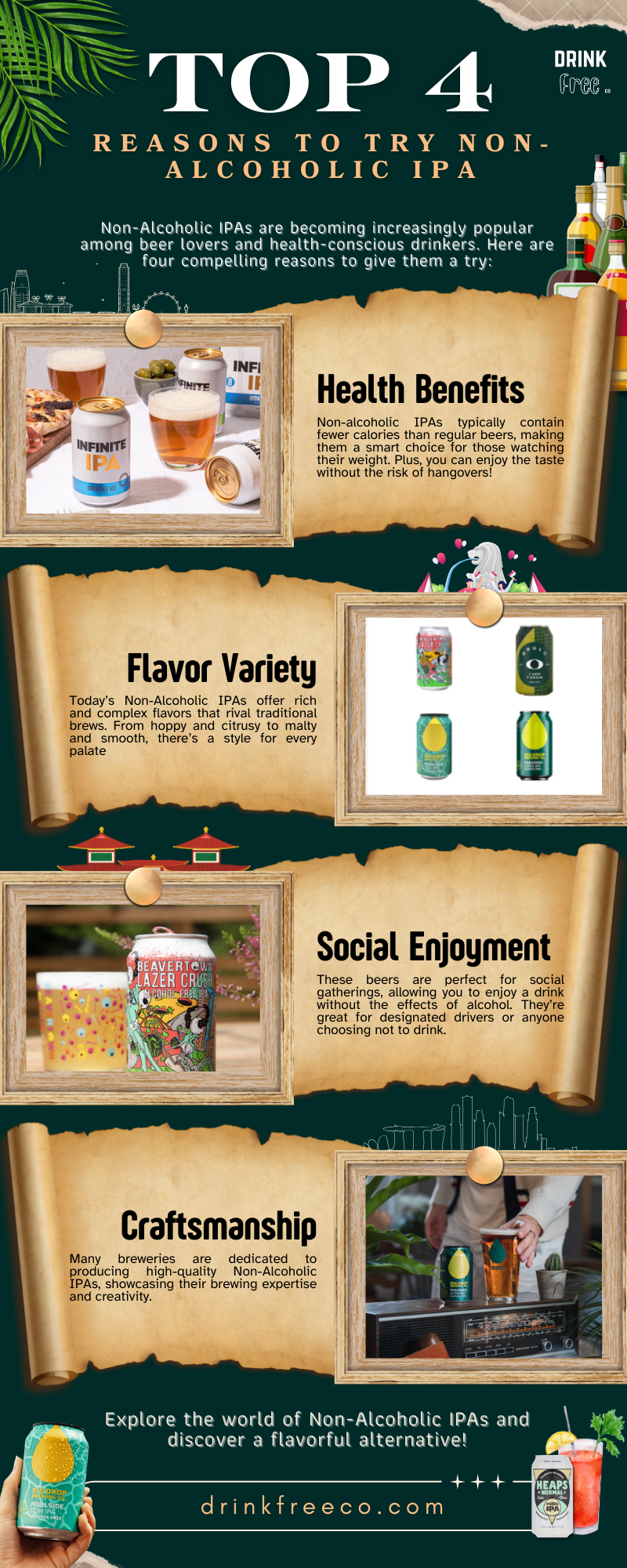 Top 4 Reasons to Try Non Alcoholic IPA - Gifyu