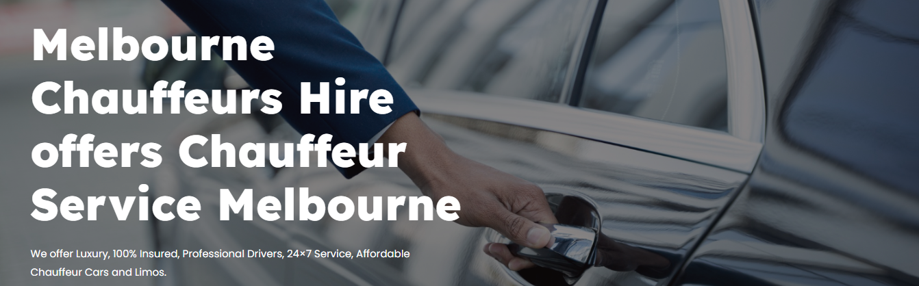 Melbourne Chauffeurs Hire Cover Image