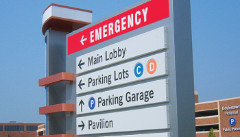 Call Our Commercial Sign Company for Custom Wayfinding Signs